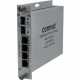 Comnet 10/100/1000 Mbps Drop/Insert/Repeat Gigabit Uplink Switch with Optional PoE+ - 4 Ports - Manageable - 2 Layer Supported - PoE Ports - Wall Mountable, Desktop, Rack-mountable, Rail-mountable - Lifetime Limited Warranty - TAA Compliance CNGE2FE4SMSPO