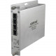 Comnet 10/100/1000 Mbps 4 Port Ethernet Unmanaged Switch - 2 Layer Supported - Modular - Optical Fiber - Rack-mountable, Rail-mountable, Desktop - Lifetime Limited Warranty - TAA Compliance CNGE4US