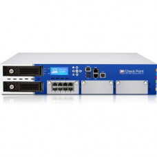 Check Point 12400 High Availability Firewall - 1000Base-T, 1000Base-X, 10GBase-X 10 Gigabit Ethernet - AES (128-bit) - SFP, SFP+, I/O Module - Manageable - 2U - Rack-mountable - TAA Compliance CPAP-SG12400-NGFW-HPP