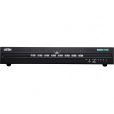 ATEN CS1148D 8-Port USB DVI Dual Display Secure KVM Switch - 8 Computer(s) - 1 Local User(s) - 3840 x 2160 - 2 x PS/2 Port - 19 x USB - 18 x DVI - Desktop CS1148D