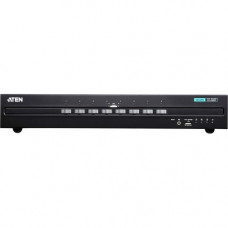 ATEN 8-Port USB DisplayPort Secure KVM Switch (PSS PP v3.0 Compliant)-TAA Compliant - 8 Computer(s) - 1 Local User(s) - 3840 x 2160 - 2 x PS/2 Port - 19 x USB - 1 x HDMI - Rack-mountable - 8 x DisplayPort CS1188DP