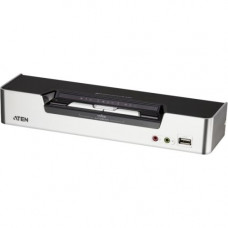 ATEN 2-Port USB DVI Dual View KVMP Switch-TAA Compliant - 2 Computer(s) - 1 Local User(s) - 2560 x 1600 - 1 x Network (RJ-45) - 6 x USB - 6 x DVI - RoHS, WEEE Compliance CS1642A