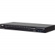 ATEN CS18216 16-Port USB 3.0 4K HDMI KVM Switch with Rack Mounting Kit - 16 Computer(s) - 1 Local User(s) - 4096 x 2160 - 20 x USB - 17 x HDMI - Desktop, Rack-mountable CS18216