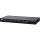 ATEN CS19216 16-Port USB 3.0 4K DisplayPort KVM Switch with Rack Mounting Kit - 16 Computer(s) - 1 Local User(s) - 4096 x 2160 - 20 x USB - 1 x HDMI - Rack-mountable - 17 x DisplayPort CS19216