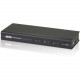 ATEN 4-Port USB DVI KVM Switch - 4 Computer(s) - 1 Local User(s) - 1920 x 1200 - 2 x USB - 1 x DVI CS74D