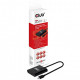 Club 3d Club3D MST HUB USB TYPE C TO DISPLAY PORT 1.2 DUAL MONITOR SPLITTER CSV-1545, Black CSV-1545