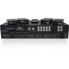 Comprehensive HDMI 4x4 True Matrix Switcher/Extender over single Cat5e/6 with EDID - 1920 x 1080 - Full HD - Twisted Pair - 4 x 4 - 4 x HDMI Out CSW-HD440NEXT