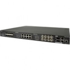 Comnet CTS24+2 Switch Chassis - 24 Ports - Manageable - 2 Layer Supported - Modular - Twisted Pair, Optical Fiber - 1U High - Rack-mountable - 5 Year Limited Warranty CTS24+2TXPOE