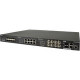 Comnet CTS24+2 Switch Chassis - Manageable - 2 Layer Supported - Modular - Twisted Pair, Optical Fiber - 1U High - Rack-mountable - 5 Year Limited Warranty CTS24+2POE1