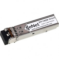 Enet Components Cisco Compatible CWDM-SFP-1610 - Functionally Identical 1000BASE-CWDM SFP 1610nm 120km Duplex LC Connector - Programmed, Tested, and Supported in the USA, Lifetime Warranty" CWDM-SFP-1610-120ENC