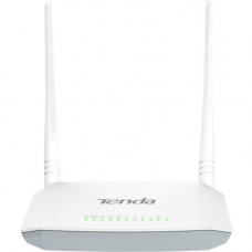 Tenda D301 IEEE 802.11n Ethernet, ADSL2+ Modem/Wireless Router - 2.40 GHz ISM Band - 300 Mbit/s Wireless Speed - 3 x Network Port - 1 x Broadband Port - USB - Fast Ethernet - VPN Supported - Desktop D301