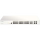 D-Link 28-Port Nuclias Cloud-Managed PoE Switch - 28 Ports - Manageable - 2 Layer Supported - Modular - Optical Fiber, Twisted Pair DBS-2000-28MP