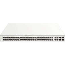 D-Link 52-Port Nuclias Cloud-Managed PoE Switch - 52 Ports - Manageable - 2 Layer Supported - Modular - Optical Fiber, Twisted Pair DBS-2000-52MP