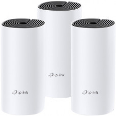 TP-Link Deco M4 IEEE 802.11ac 1.17 Gbit/s Wireless Access Point - 2.40 GHz, 5 GHz - 2 x Antenna(s) - 2 x Internal Antenna(s) - MIMO Technology - Beamforming Technology - 2 x Network (RJ-45) - Desktop - 3 Pack DECO M4(3-PACK)