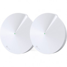 TP-Link Deco M5 IEEE 802.11ac 1.27 Gbit/s Wireless Access Point - 5 GHz, 2.40 GHz - MIMO Technology - 2 x Network (RJ-45) - Gigabit Ethernet - Desktop - 2 Pack DECO M5(2-PACK)