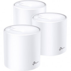 TP-Link Deco X60 802.11ax 2.93 Gbit/s Wireless Access Point - 5 GHz, 2.40 GHz - MIMO Technology - 2 x Network (RJ-45) - Gigabit Ethernet - Desktop - 3 Pack DECO X60 (3-PACK)