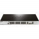 D-Link xStack DES-3200-28P Ethernet Switch - 24 Ports - Manageable - 2 Layer Supported - Twisted Pair, Optical Fiber - PoE Ports - Desktop, Rack-mountable DES-3200-28P