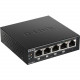 D-Link 5-Port Desktop Gigabit PoE+ Switch - 5 x Gigabit Ethernet Network - Manageable - Twisted Pair - 2 Layer Supported - Desktop DGS-1005P