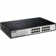 D-Link 16-Port Gigabit Unmanaged Switch - 16 x Gigabit Ethernet Network - Twisted Pair - 2 Layer Supported - 1U High - Rack-mountable DGS-1016C