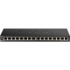 D-Link 16-Port Gigabit Desktop Switch - 16 Ports - 2 Layer Supported - 8.89 W Power Consumption - Twisted Pair - Desktop - 5 Year Limited Warranty DGS-1016S