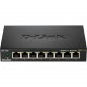 D-Link DGS-108 Ethernet Switch - 8 Ports - 2 Layer Supported - 4.62 W Power Consumption - Twisted Pair - Desktop DGS-108GL