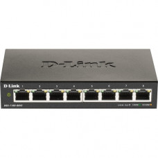 D-Link DGS-1100-08V2 Ethernet Switch - 8 Ports - Manageable - 2 Layer Supported - Twisted Pair - Desktop - Lifetime Limited Warranty DGS-1100-08V2