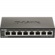 D-Link DGS-1100-08V2 Ethernet Switch - 8 Ports - Manageable - 2 Layer Supported - Twisted Pair - Desktop - Lifetime Limited Warranty DGS-1100-08V2