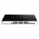 D-Link 28-Port Layer 2 Smart Managed Gigabit PoE Switch - 24 Ports - Manageable - 2 Layer Supported - Modular - Twisted Pair, Optical Fiber - 1U High - Rack-mountable DGS-1210-28MP