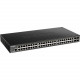 D-Link 52-Port 10-Gigabit Smart Managed Switch - 52 Ports - Manageable - 3 Layer Supported - Modular - Twisted Pair, Optical Fiber - Lifetime Limited Warranty DGS-1250-52X-6KV