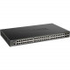 D-Link 52-Port 10-Gigabit Smart Managed PoE Switch - 52 Ports - Manageable - 3 Layer Supported - Modular - 370 W PoE Budget - Twisted Pair, Optical Fiber - PoE Ports - Lifetime Limited Warranty DGS-1250-52XMP-6KV