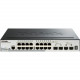 D-Link SmartPro DGS-1510-20 Ethernet Switch - 20 Ports - Manageable - Twisted Pair, Optical Fiber DGS-1510-20