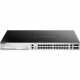 D-Link DGS-3130-30TS Ethernet Switch - 26 Ports - Manageable - 3 Layer Supported - Modular - Optical Fiber, Twisted Pair DGS-3130-30TS