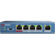 Hikvision Unmanaged L2 PoE Switch - 5 Ports - 2 Layer Supported - Twisted Pair - TAA Compliance DS-3E0105P-E