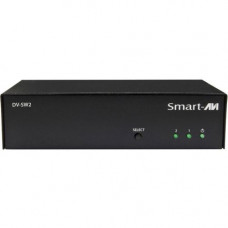 Smart Board SmartAVI DVI-D 2x1 Switch with RS-232 Control - 1920 x 1200 - WUXGA - 2 x 11 x DVI Out DV-SW2S
