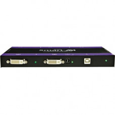 Smart Board SmartAVI DVX-2U-TXS KVM Extender - 1 Computer(s) - 275 ft Range - WUXGA - 1920 x 1200 Maximum Video Resolution x Network (RJ-45) - 1 x USB - 2 x DVI DVX-2U-TXS