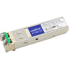 AddOn SFP (mini-GBIC) Module - For Data Networking, Optical Network 1 1000Base-DWDM Network - Optical Fiber Single-mode - Gigabit Ethernet - 1000Base-DWDM - Hot-swappable - TAA Compliant - TAA Compliance DWDM-SFP-3582-120-AO