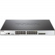 D-Link L2+ Unified Wired/Wireless Gigabit PoE Switches - 20 Ports - Manageable - 3 Layer Supported - PoE Ports - 1U High - Rack-mountable, Desktop DWS-3160-24PC