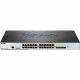 D-Link 20-Port Gigabit Unified Wireless Switch with 4 Gigabit Combo BASE-T/SFP Ports - 20 Ports - Manageable - 3 Layer Supported - Twisted Pair - 1U High - Rack-mountable, Desktop DWS-3160-24TC