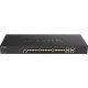 D-Link DXS-1210-28S Ethernet Switch - 4 Ports - Manageable - 3 Layer Supported - Modular - Optical Fiber, Twisted Pair - Desktop DXS-1210-28S