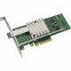 Intel &reg; Ethernet Converged Network Adapter X520-SR1 - PCI Express x8 - 1 Port - 10GBase-SR - Internal - Full-height, Low-profile - Retail - RoHS Compliance E10G41BFSR