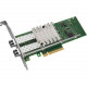 Intel &reg; Ethernet Converged Network Adapter X520-SR2 - PCI Express x8 - 2 Port - 10GBase-SR - Internal - Full-height, Low-profile - Retail - RoHS Compliance E10G42BFSR