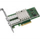 Intel &reg; Ethernet Converged Network Adapter X520-SR2 - PCI Express x8 - 2 Port(s) - Optical Fiber - Low-profile, Full-height - Bulk - RoHS Compliance E10G42BFSRBLK