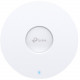 TP-Link Omada EAP610 Dual Band 802.11ax 1.73 Gbit/s Wireless Access Point - Indoor - 2.40 GHz, 5 GHz - Internal - MIMO Technology - 1 x Network (RJ-45) - Gigabit Ethernet - PoE+ (RJ-45) Ports - 10.80 W - Ceiling Mountable, Wall Mountable EAP610