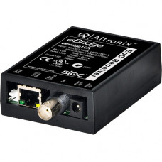 Altronix eBridge1CR - IP over Coax Receiver - 1 x Network (RJ-45) - 10/100Base-TX - Desktop - RoHS, TAA Compliance EBRIDGE1CR