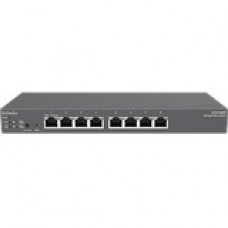 ENGENIUS Cloud Managed 55W PoE 8 Port Network Switch - 8 Ports - Manageable - 3 Layer Supported - Twisted Pair - Wall Mountable, Desktop - 2 Year Limited Warranty ECS1008P