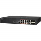Edge-Core ECS4100-12PH Ethernet Switch - 10 Ports - Manageable - Gigabit Ethernet - 10/100/1000Base-T, 1000Base-SX/LX/LHX/ZX - 3 Layer Supported - Modular - 4 SFP Slots - Power Supply - 230 W Power Consumption - 180 W PoE Budget - Optical Fiber, Twisted P