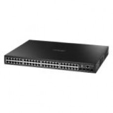 Edge-Core ECS4610-50T / L3 Gigabit Ethernet Stackable Switch - 44 Ports - Manageable - 4 Layer Supported - Rack-mountable ECS4610-50T