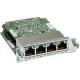 Cisco EHWIC-4ESG-P WAN Interface Card (WIC) - For Wide Area Network - 4 x 10/100/1000Base-T WAN100 EHWIC-4ESG-P-RF