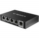 UBIQUITI Advanced Gigabit Ethernet Router - 5 Ports - PoE Ports - 1 Slots - Gigabit Ethernet - Desktop-None Listed Compliance ER-X-SFP