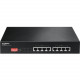 Edimax Long Range 8-Port Fast Ethernet PoE+ Switch with DIP Switch - 8 Ports - 2 Layer Supported - Twisted Pair - Standalone ES-1008P V2